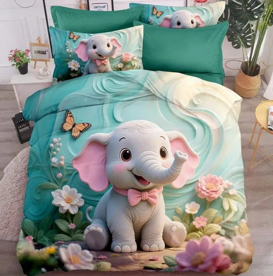 Premium King Size Bedsheet with 2 Pillow Covers (110 x 110 Inches)